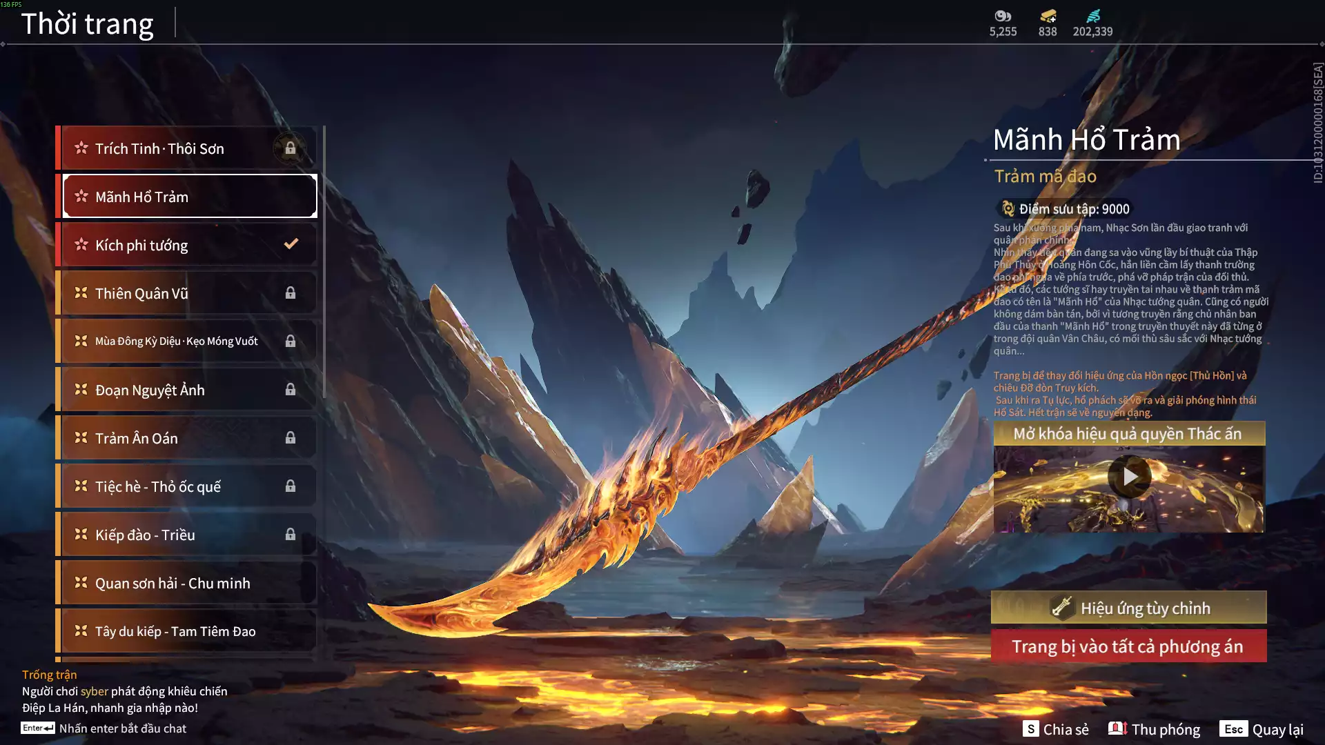 Ảnh 9 Vũ khí đỏ, 9 Trang phục đỏ, 3 Phụ kiện hóa hình và hơn thế, nhấn xem chi tiết bên trong